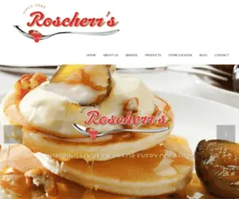 Roscherrs.co.za(Roscherrs church street best quality jams) Screenshot