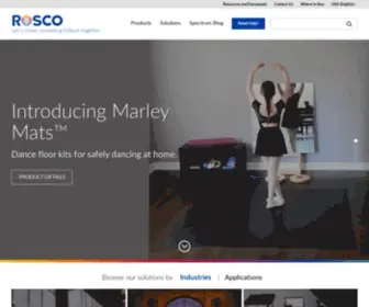 Rosco.com(Rosco) Screenshot