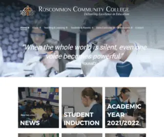 Roscomcol.com(Roscommon Community College) Screenshot