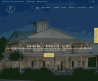 Rose-Hill.com(Bed & Breakfast in Fredericksburg) Screenshot