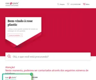 Rose-Plastic.com.br(Rose Plastic) Screenshot