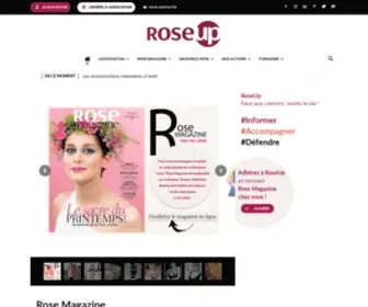 Rose-UP.fr(Nos missions) Screenshot