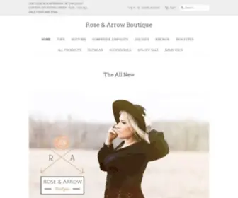 Roseandarrowboutique.com(Rose & Arrow Boutique) Screenshot