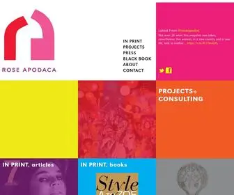 Roseapodaca.com(Rose Apodaca) Screenshot