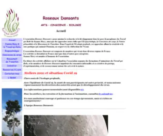 Roseaux-Dansants.org(Roseaux Dansants) Screenshot