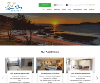 Rosebayresort.com.au(Rose Bay Resort) Screenshot