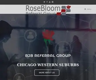 Rosebloom.net(RoseBloom Referral Group) Screenshot