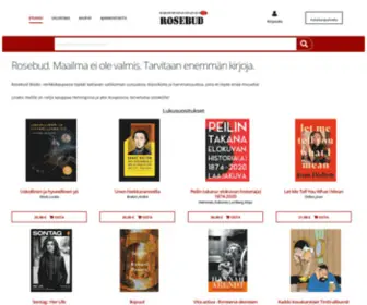Rosebud.fi(Laajan valikoiman kirjakauppa verkossa) Screenshot