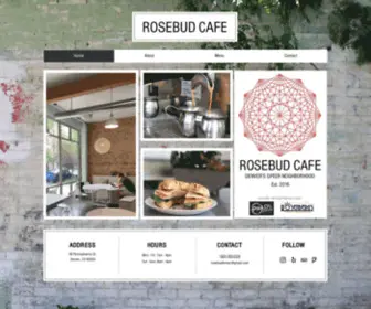 Rosebudcafe-Denver.com(Rosebud Cafe Denver) Screenshot