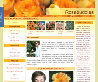 Rosebuddies.com(Garden) Screenshot