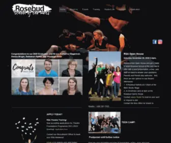 Rosebudschoolofthearts.com(Rosebud School of the Arts) Screenshot