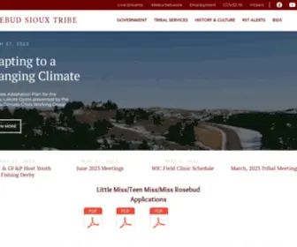 Rosebudsiouxtribe-NSN.gov(RosebudSiouxTribe) Screenshot