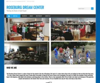 Roseburgdreamcenter.org(WHO WE ARE) Screenshot