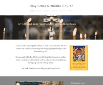 Roseburgorthodoxchurch.org(Holy Cross Orthodox Church) Screenshot