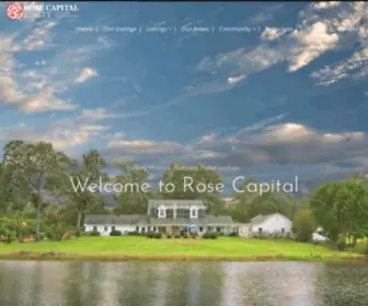 Rosecapitalrealty.com(Shop Tyler Homes) Screenshot