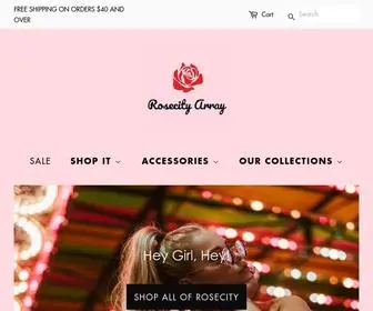 Rosecityarray.com(Rosecity Array) Screenshot