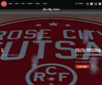 Rosecityfutsal.com(Rose City Futsal offers futsal (5v5 soccer)) Screenshot
