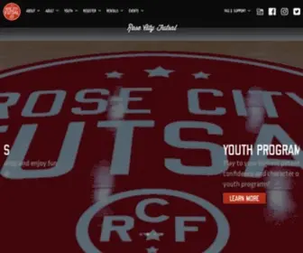 Rosecityfutsal.com(Rose City Futsal) Screenshot