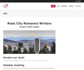 Rosecityromancewriters.com(Rose City Romance Writers) Screenshot