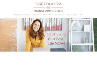 Rosecolarossi.com(Rose Colarossi) Screenshot