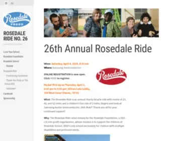 Rosedaleproud.org(Rosedale Ride No) Screenshot