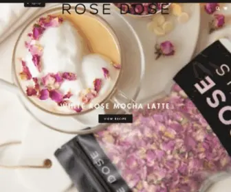 Rosedose.com(Rose Dose) Screenshot