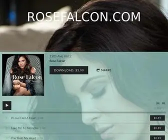 Rosefalcon.com(Home page of) Screenshot