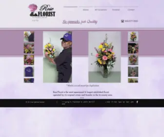 Rosefloristcharleston.com(Rose Florist) Screenshot