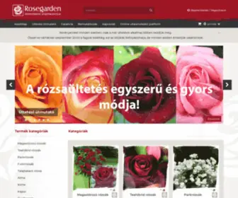 Rosegarden.hu(Díszfaiskola) Screenshot