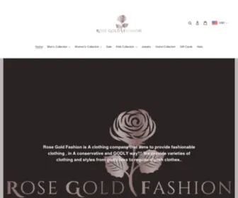 Rosegoldfashionboutique.com(Rose Gold Fashion LLC) Screenshot