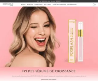 Rosegoldparis.com(ROSEGOLD Paris (FR)) Screenshot