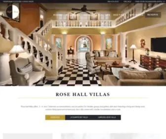 Rosehallvillas.com(Rosehallvillas) Screenshot