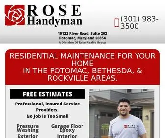 Rosehandyman.com(Handyman Services) Screenshot