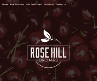 Rosehillorchard.com(Rosehill) Screenshot