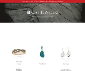 Rosejewelerslax.com(Rose Jewelers) Screenshot