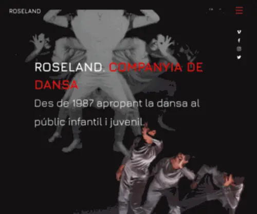 Roselandmusical.com(Roseland Danza) Screenshot