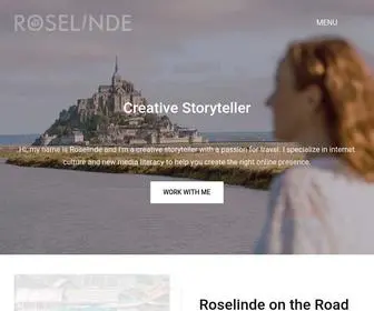 Roselinde.me(Digital Storytelling and Travel Blogging) Screenshot