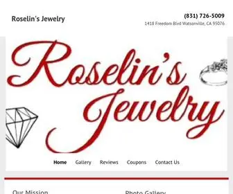 Roselinsjewelry.com(Roselin's Jewelry) Screenshot