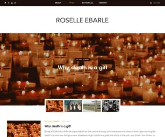 Roselleebarle.com(Personal Blog) Screenshot