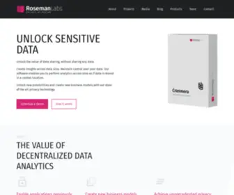Rosemanlabs.com(Roseman Labs) Screenshot