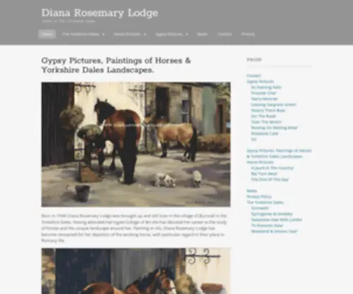 Rosemary-Lodge.co.uk(Diana Rosemary Lodge) Screenshot