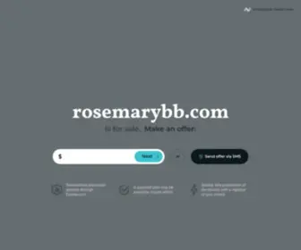 Rosemarybb.com(rosemarybb) Screenshot