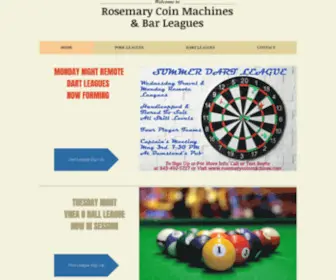 Rosemarycoinmachines.com(Rosemary-leagues) Screenshot