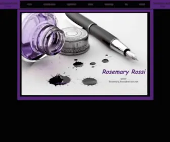 Rosemaryrossi.net(Html) Screenshot