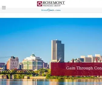 Rosemontfg.com(Rosemont Financial Group) Screenshot