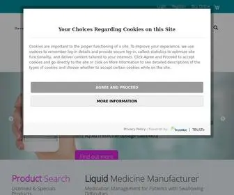 Rosemontpharma.com(Liquid Medicine Manufacturer) Screenshot