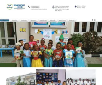 Rosemorehouseschool.com(Primary School) Screenshot