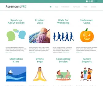 Rosemountfrc.ie(Rosemount Family Resource Centre) Screenshot