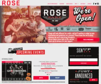 Rosemusichall.com(Rose Music Hall) Screenshot