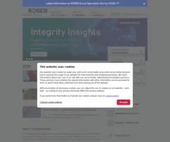 Rosen-Group.com(ROSEN) Screenshot